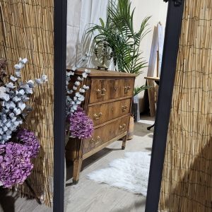 ancien miroir en pied relooké