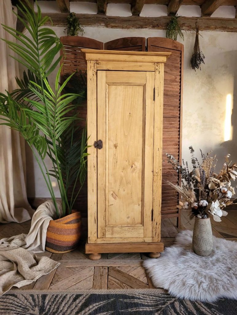 petite armoire style campagne chic