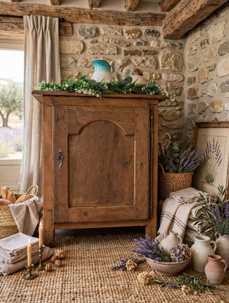 meuble ancien bois massif